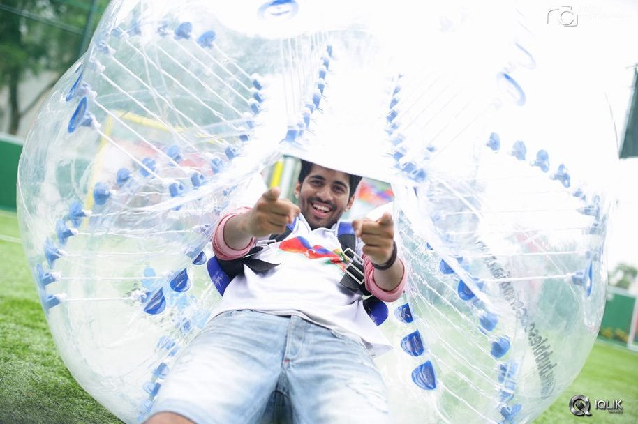 Kerintha-Movie-Team-At-Bubble-Soccer-Event